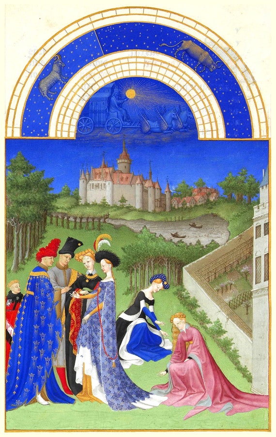 The Tres Riches Heures: the Very Rich Hours of Jean, Duke of Berry