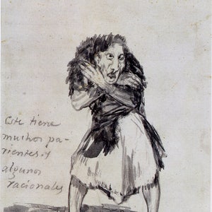 Goya Fine Art Reproductions. Madness Three Album Drawings by Francisco Goya. 3 Fine Art Prints image 2