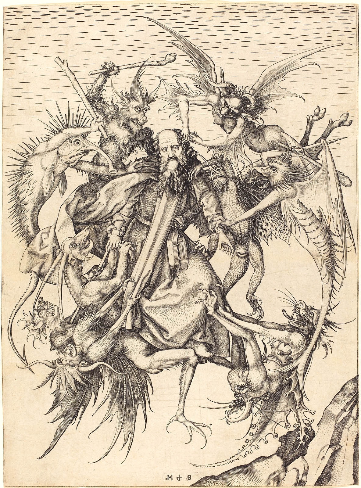 European Master Print Reproductions: Martin Schongauer - St