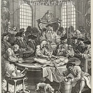 Reproductions of William Hogarth Prints: 'The Reward of Cruelty' from The Four Stages of Cruelty - Plate IV. Fine Art Print