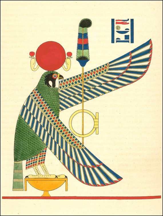 Ancient Egyptian Art Reproduction: Thoth Trismegistus, or I-er 