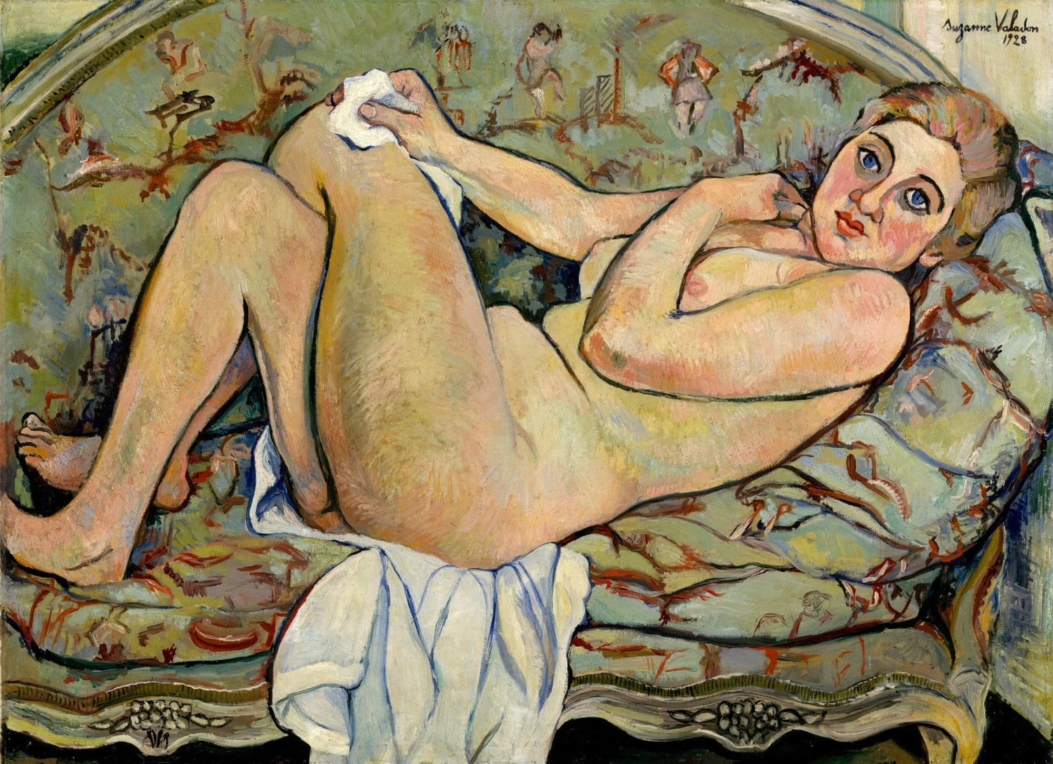 L'arte di Suzanne Valadon. Nudo disteso 1928. Stampa - Etsy Italia