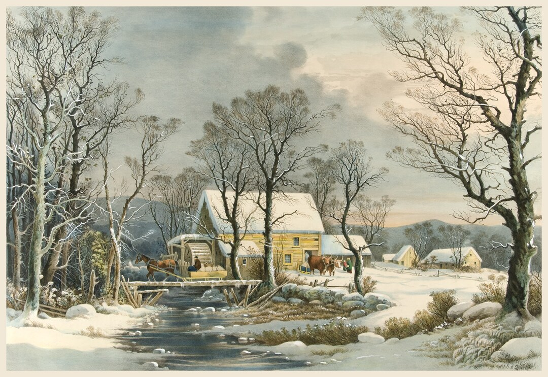 Are Currier and Ives reproductions worth anything - Are Currier and Ives Reproductions Worth Anything? - Image 1