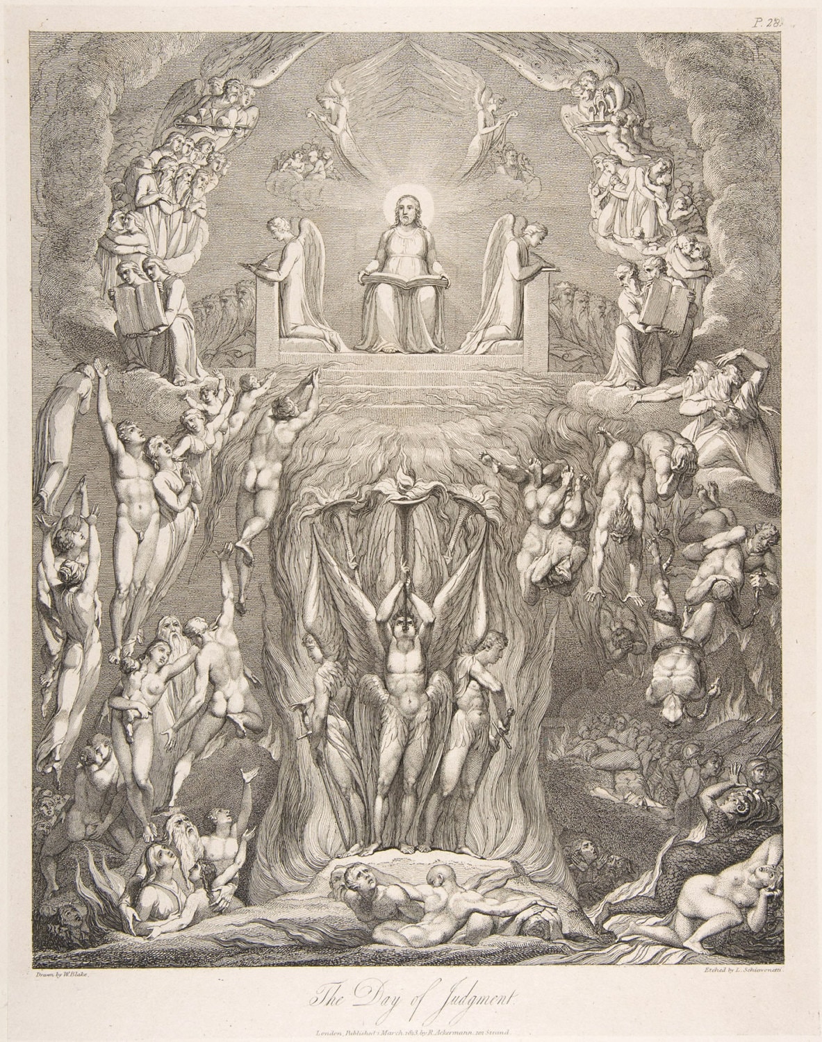 ウィリアム・ブレイク 挿画本 The Grave 銅版画 12点 1903年