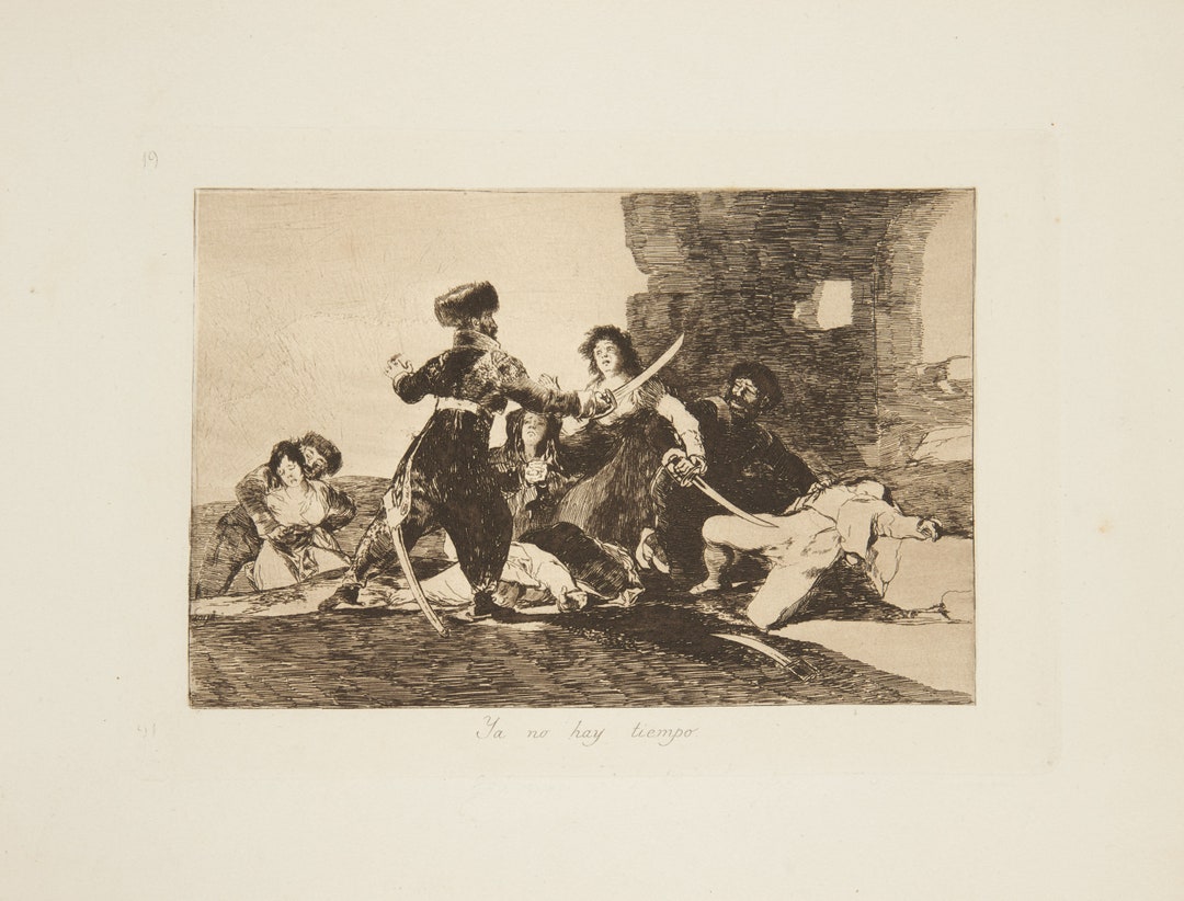 Francisco Goya. the Disasters of War, 1810-1820, Selected Plates. Plate