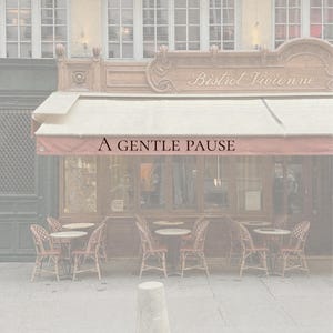 A Gentle Pause Print | Beige Calm Home Decor (Digital Download)