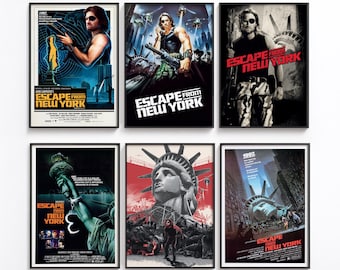 Escape From New York - Carteles de películas y láminas