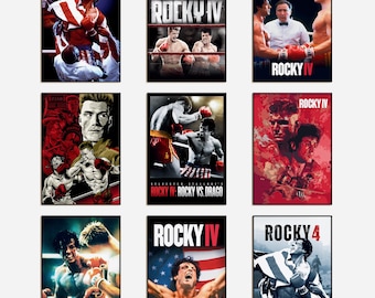 Rocky IV 4 - Pósteres de películas y láminas