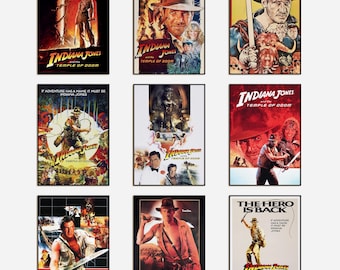 Indiana Jones y el Templo Maldito - Pósteres de películas y láminas