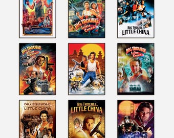 Gran problema en la pequeña China - Carteles de película y pósteres