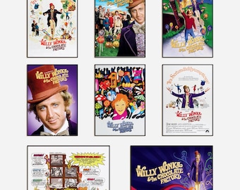 Willy Wonka y la fábrica de chocolate - Pósteres de películas y láminas