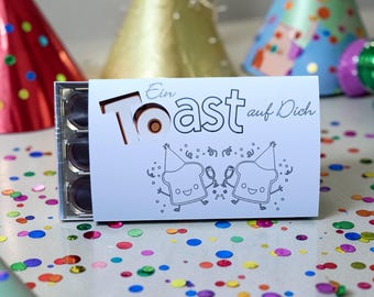 Toffifee Banderole Geburtstag