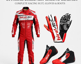 BirelART Racing Suit, Gloves, Boots Set – Custom Name Number All Sizes