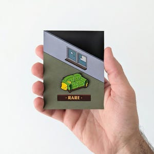 Conjunto de pines retro de Habbo: tocadiscos y sofá HC