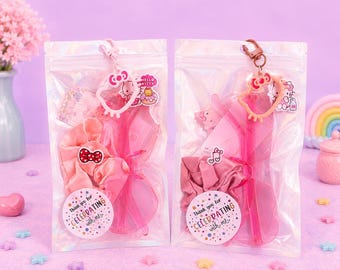 Hello Kitty thema feestzakjes – cadeautjes, goodiebags voor meisjes/kinderen