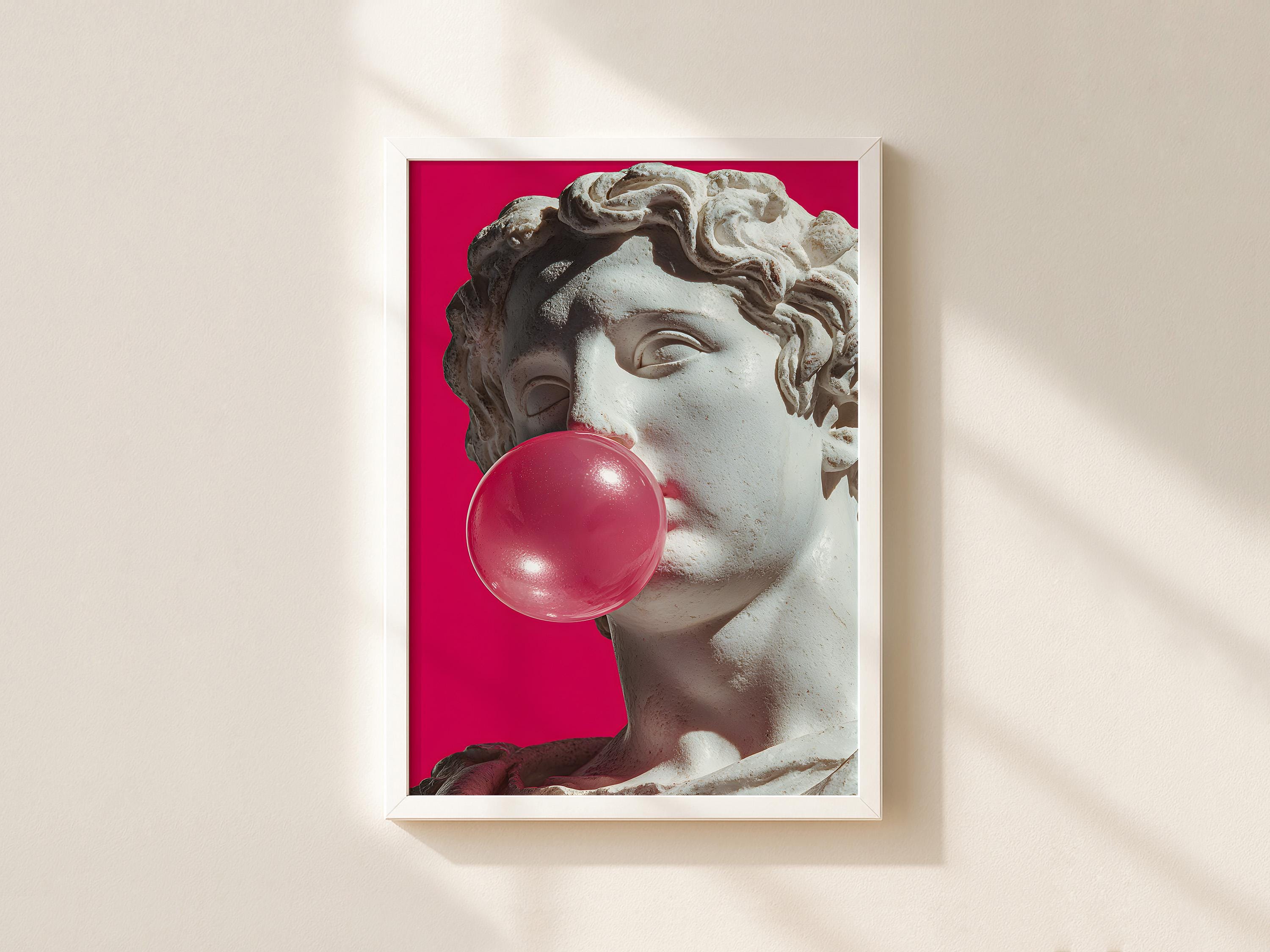 Bubblegum Statue - Etsy
