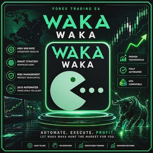 Waka Waka EA MT4 Expert Advisor | Advanced Grid Strategy (Digital Download)