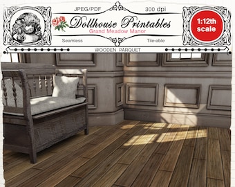 Pavimento In Assi Di Legno Per Casa Delle Bambole - Miniature - Foto 7