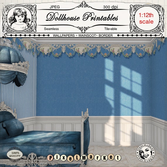 CORNICE~ Dollhouse Miniature ~ 1:12 scale ~ Room Box WINDOW CURTAIN VALANCE
