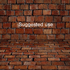 Dollhouse Miniature Printable Wallpaper OUTDOOR BRICK Tiles Wallpaper 1 ...