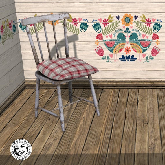 Papel Pintado Y Suelo Para Casa De Muñecas - 7 Hojas 30x20 Cm (Adhesivo, Colores Variados)