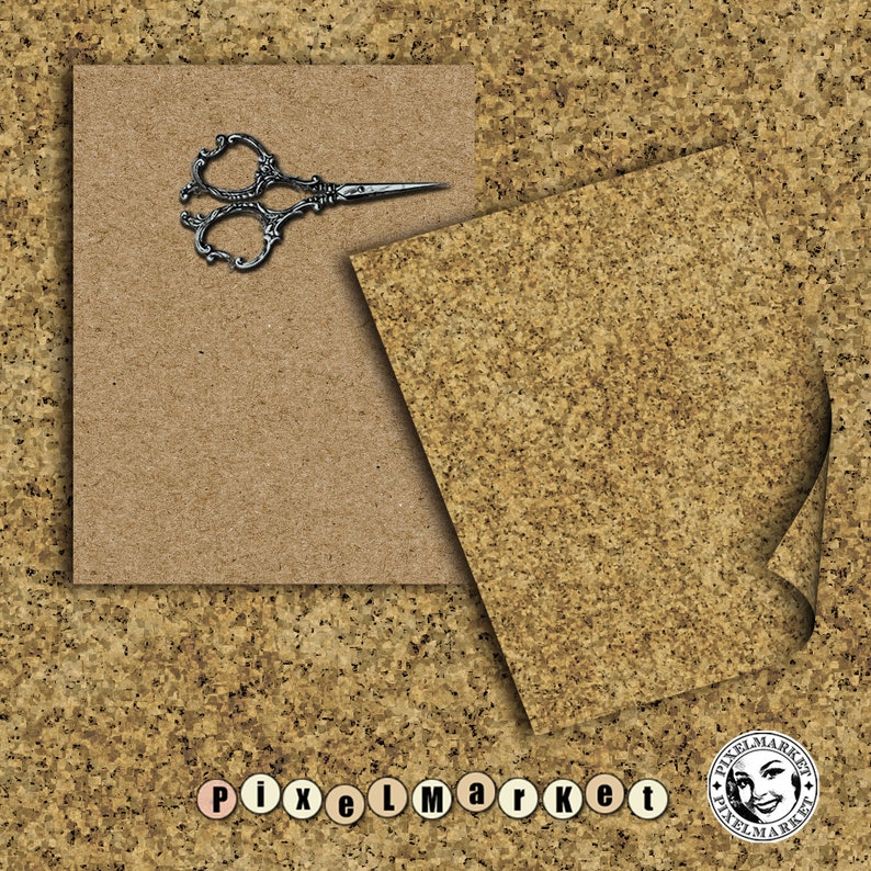 DIY Miniature BULLETIN BOARD Cork Board and Kraft Board Etsy