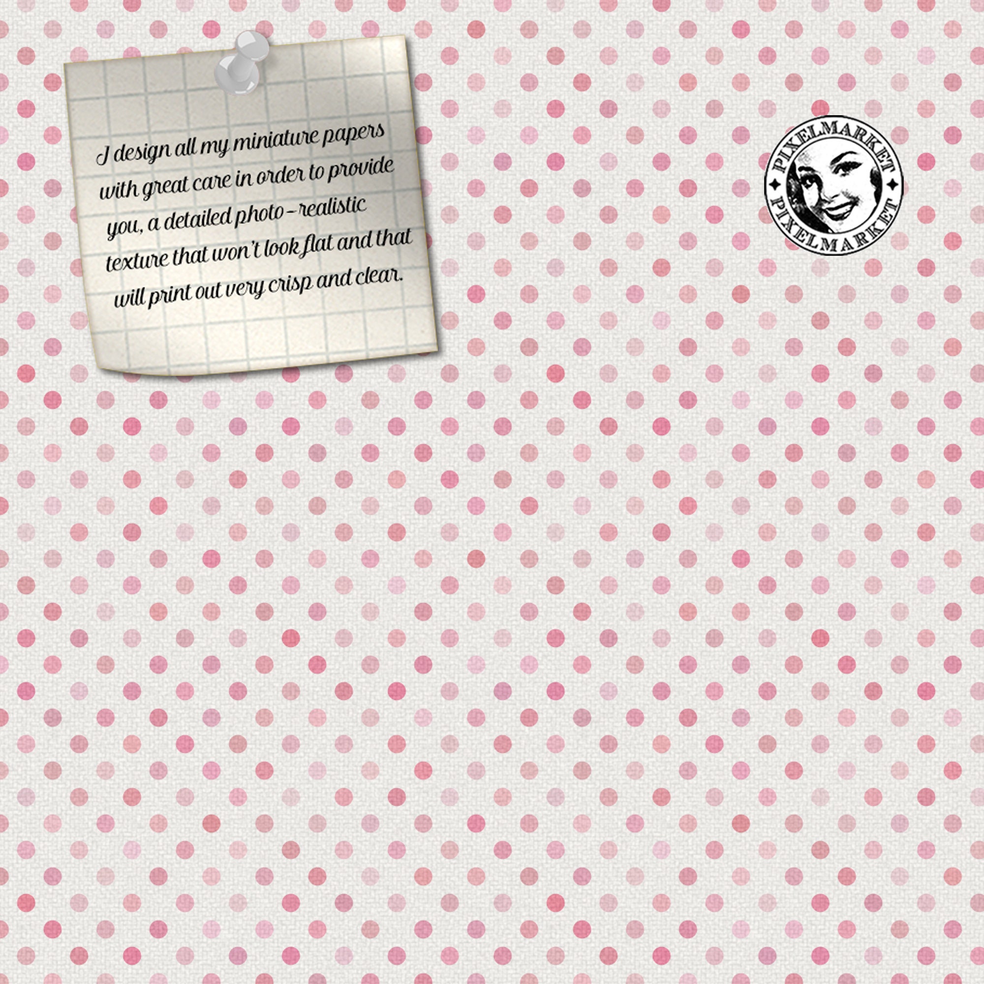 PRINTABLE DOLLHOUSE WALLPAPER Download for 1/12 Miniature | Etsy