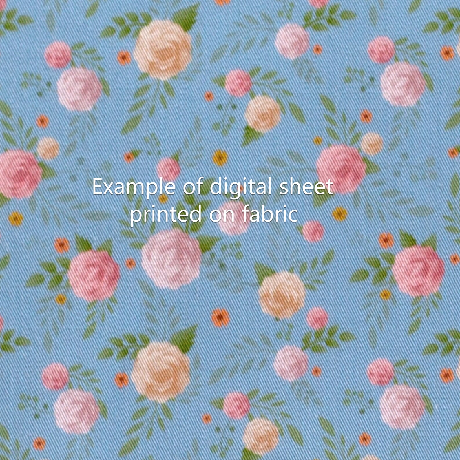 Miniature Print Fabric for Doll Clothes Digital Download Etsy
