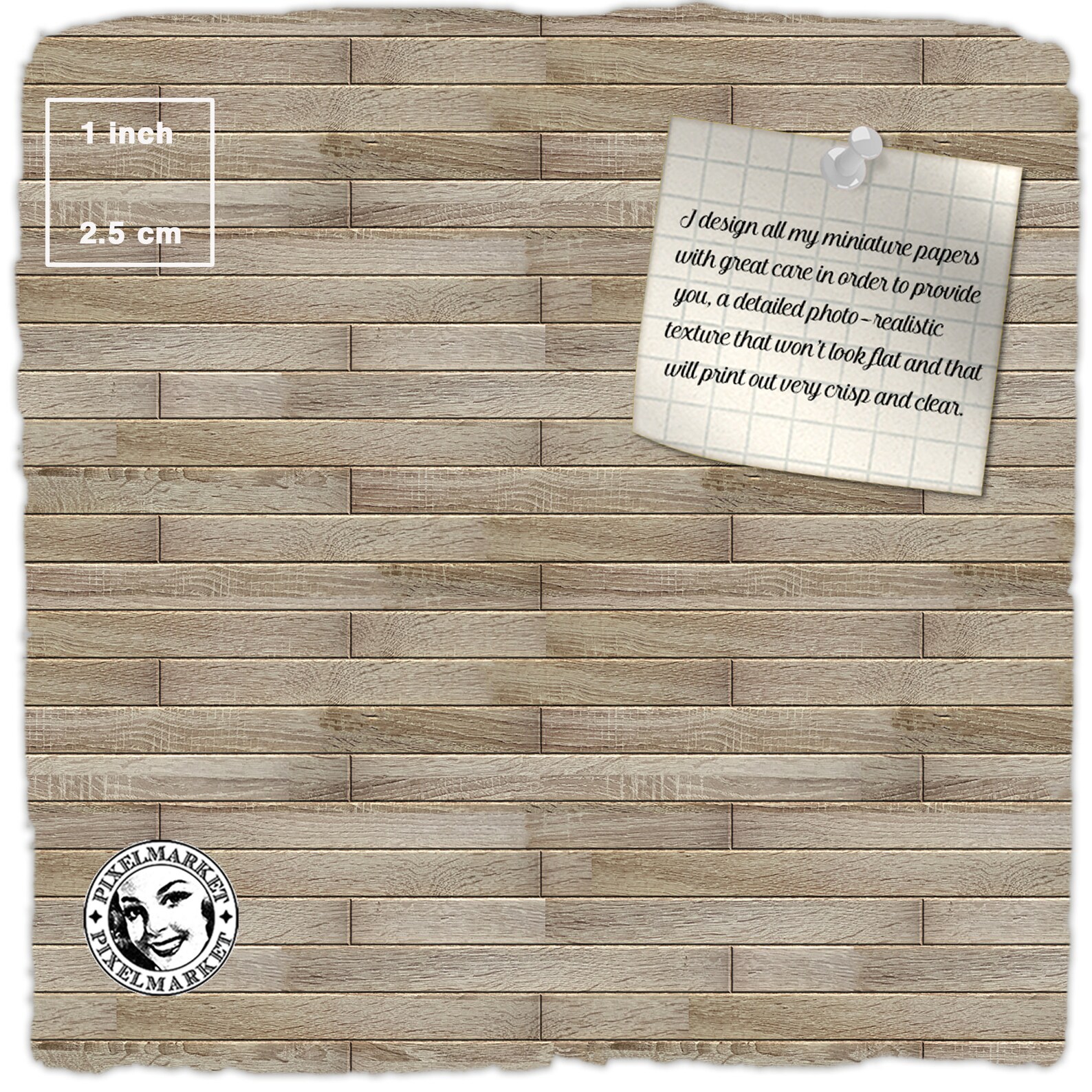 DOLLHOUSE Printable Wood Floor Reclaimed Wooden Flooring - Etsy