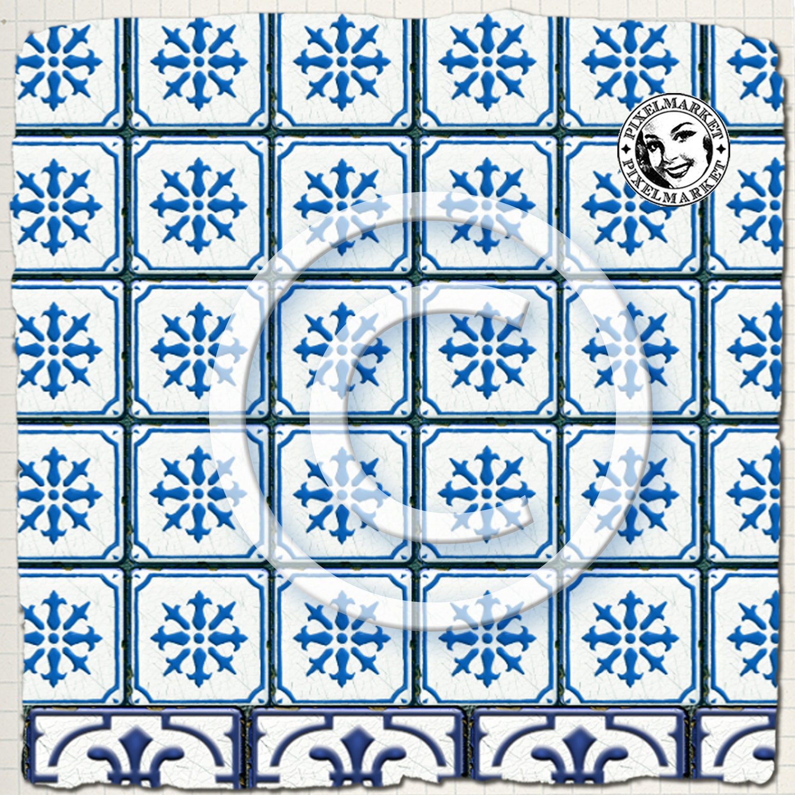 Miniature Ceramic Wall Tiles Printable Replica of Monets - Etsy