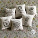 Dollhouse PILLOW Set of 6 Printable Cushions TEMPLATE Miniature Pillow ...