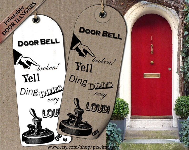 ACCROCHE PORTE IMPRIMER visual data 6