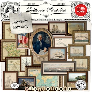 Dollhouse Vintage MAIL Printable Christmas Cards Letters Envelopes ...