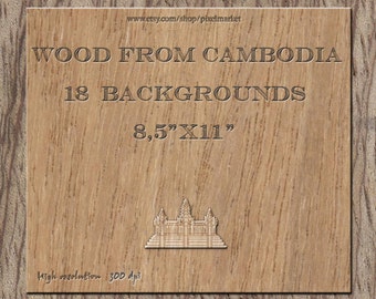 Premium Digital WOOD BACKDROPS High Resolution Cambodian Woodgrain Textures for Photographer Blog Design Printable Download Wood Paper p11
