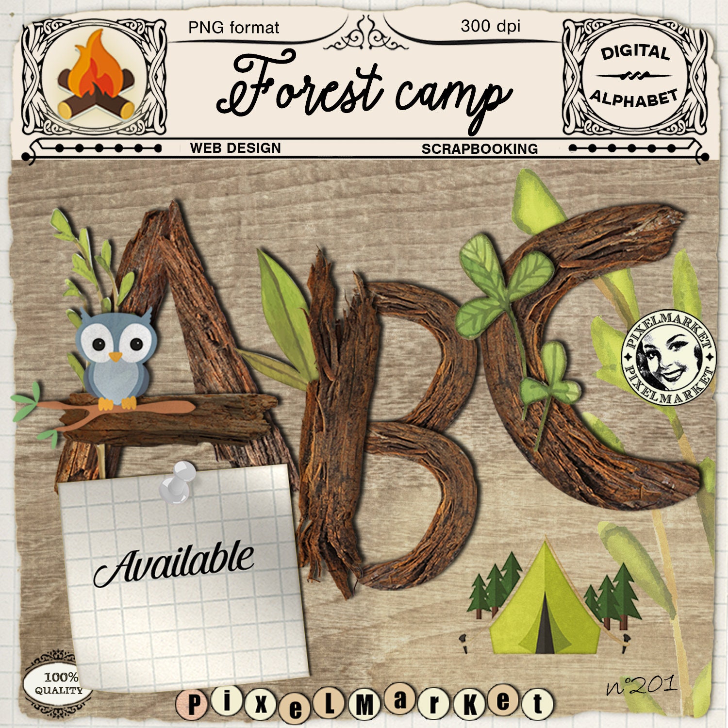 Tree Stump Writing Frame Realistic Wood FRAME Cliparts Printable Download Tree Branch Picture ...