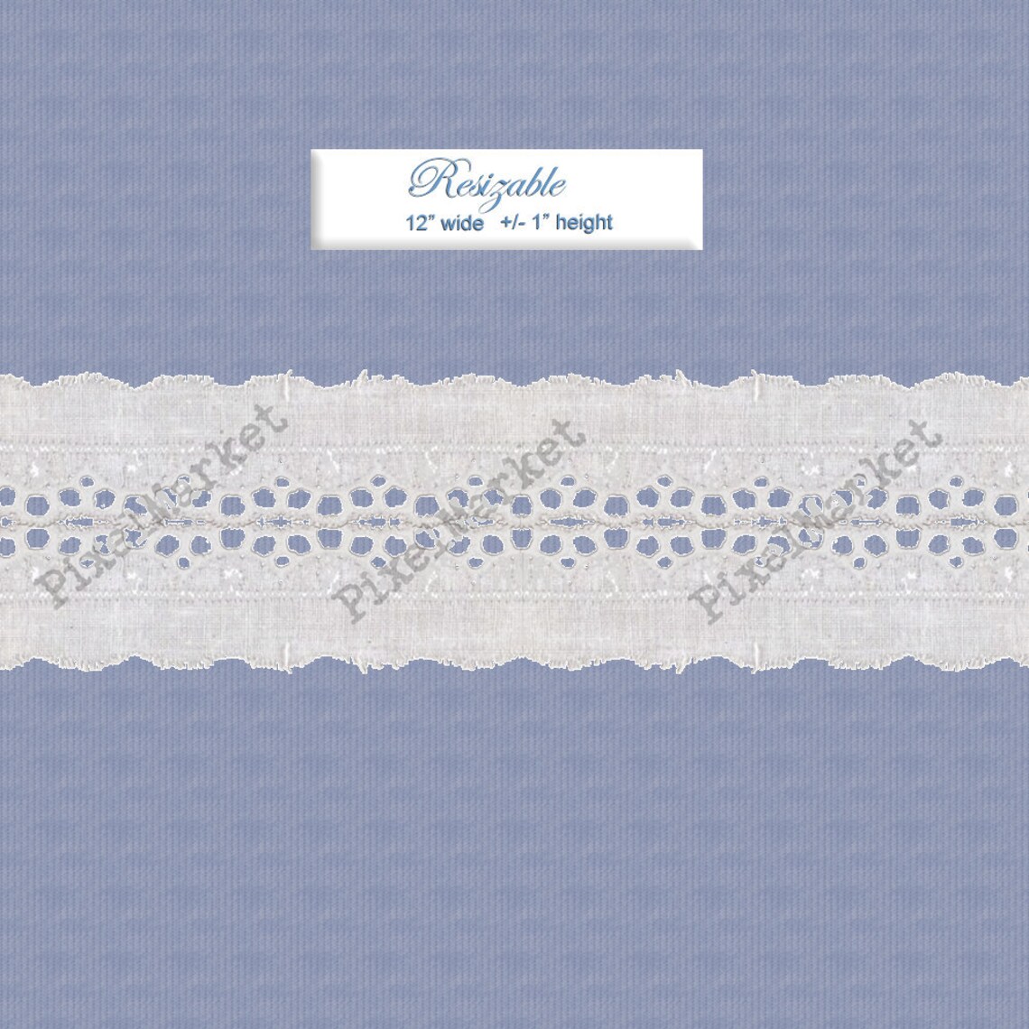 Instant Download DIGITAL Realistic LACE BORDERS Printable - Etsy