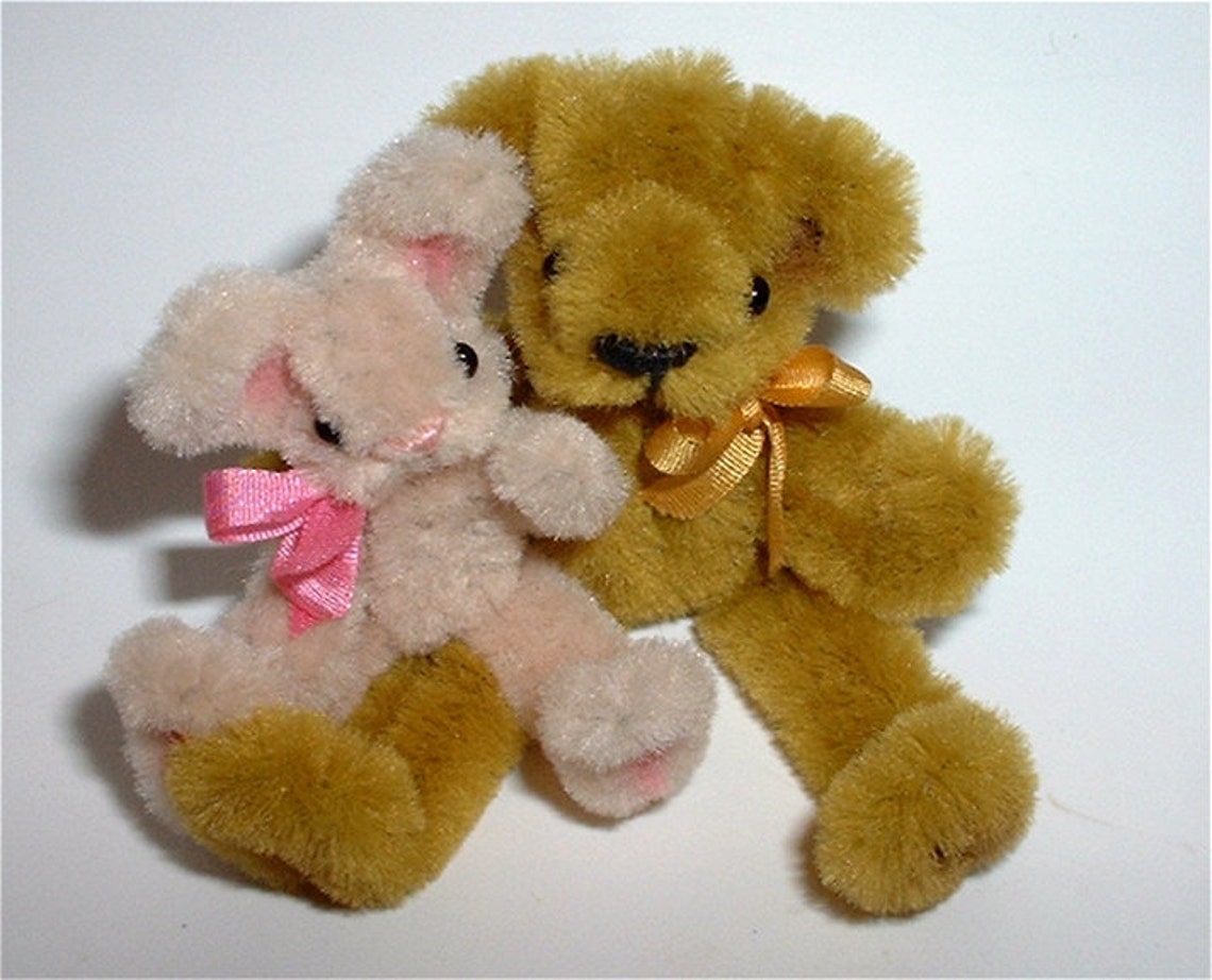 Craft Booklet how to Make Miniature Pipe Cleaner Bears & Etsy