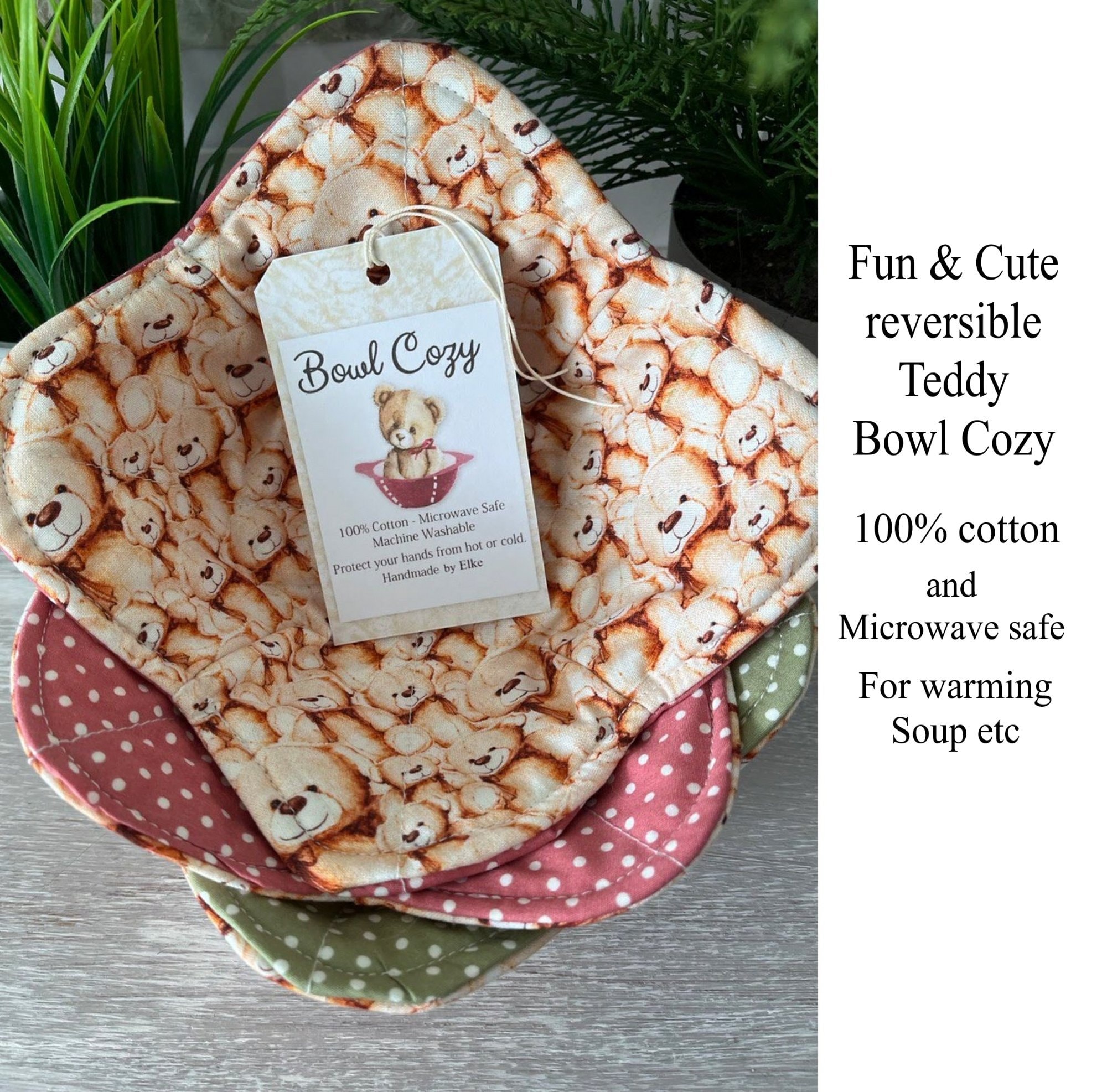 BOWL COZY PDF Sewing Tutorial With Detailed Instructions Pattern