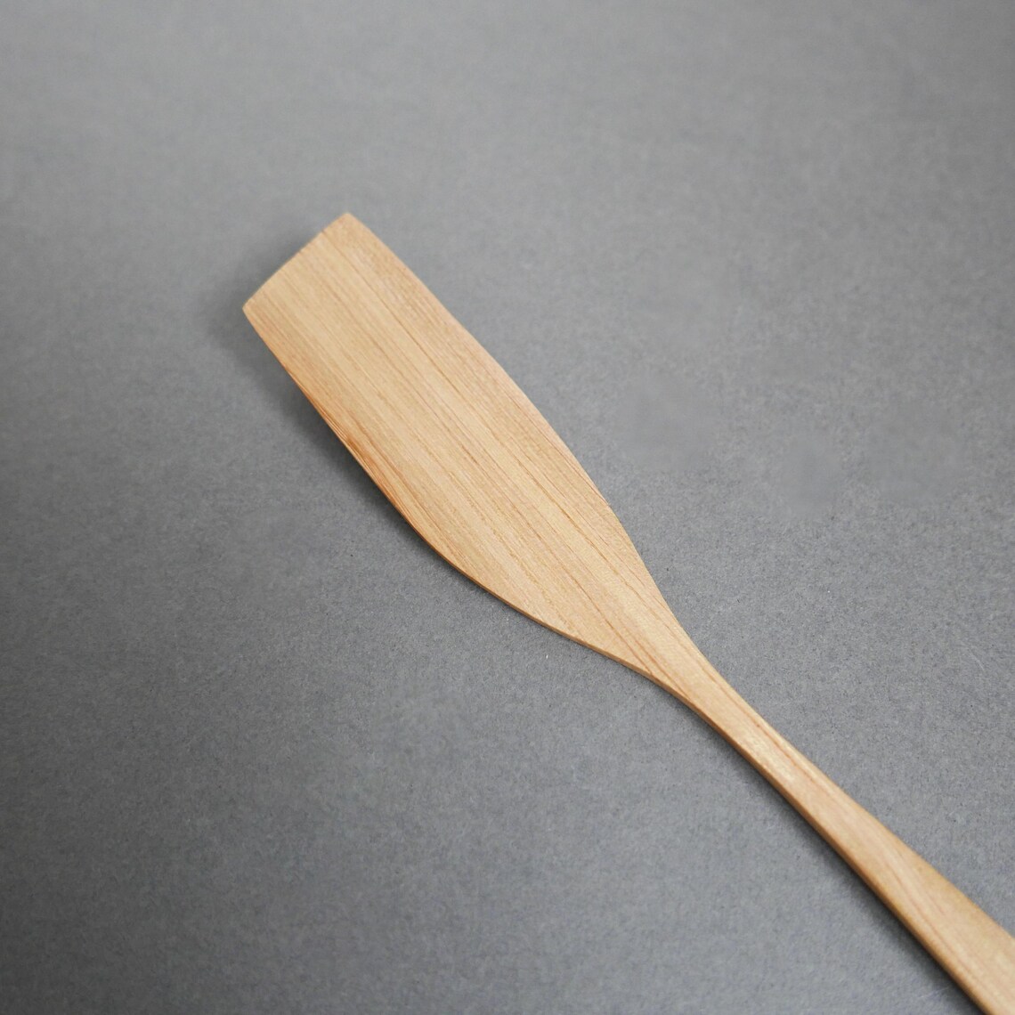 Small wooden cooking spatula hand carved of acacia Etsy