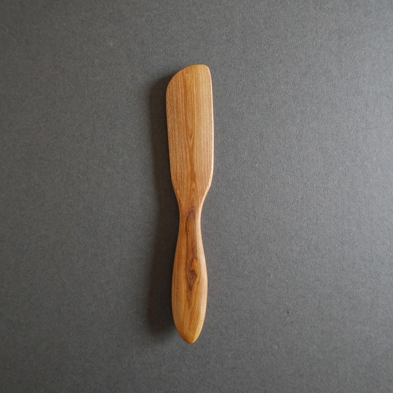 butter knife unique wooden knife Traditional handcarved plum wood spreader