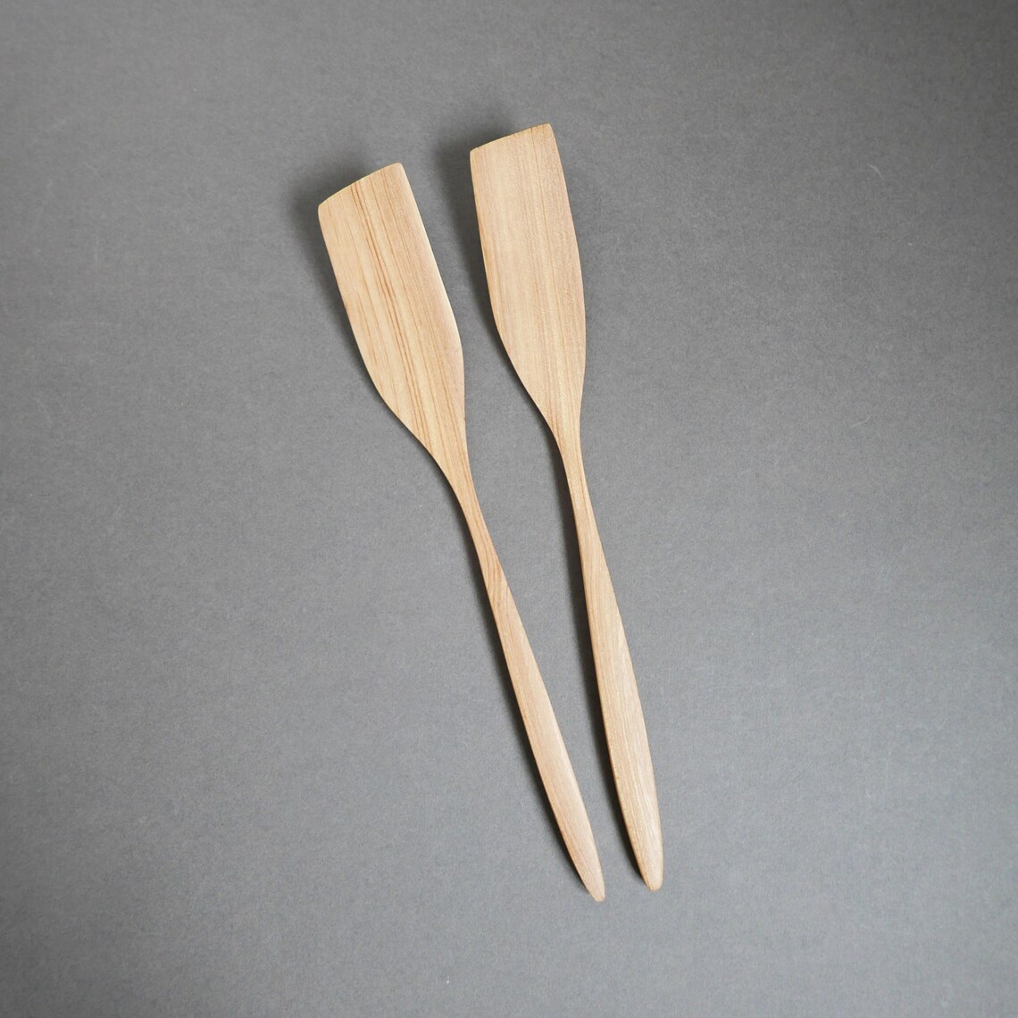 Small wooden cooking spatula hand carved of acacia Etsy