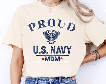 Personalized Navy Military Shirt, Comfort Colors® Proud Army Family Tees