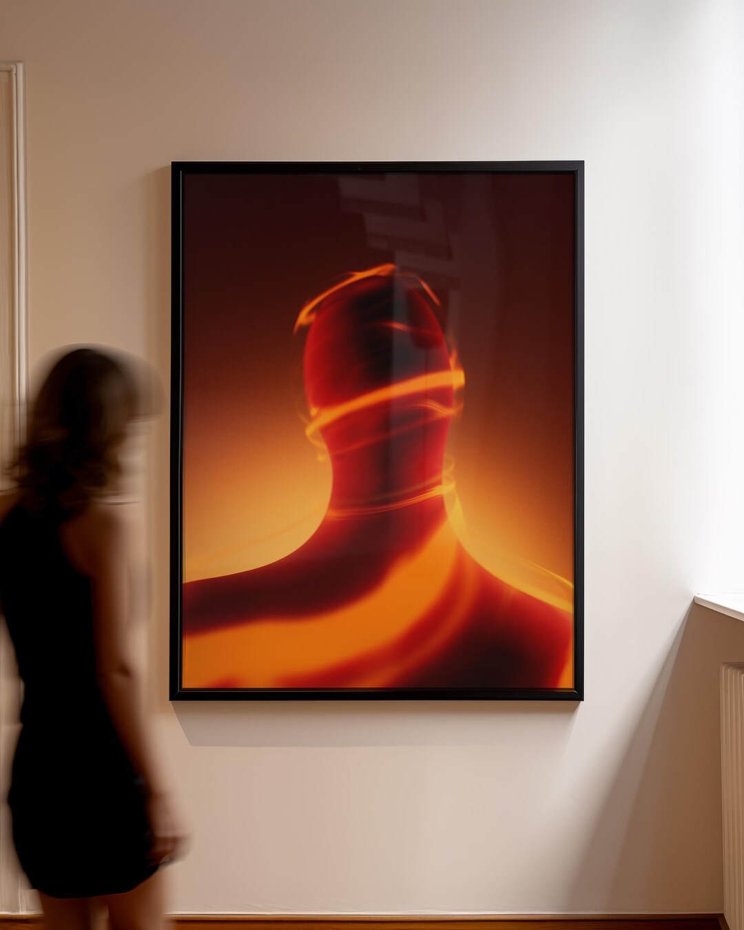 Energy - Infrared Heat Map Art Print, Abstract Poster, Psychedelic Wall ...