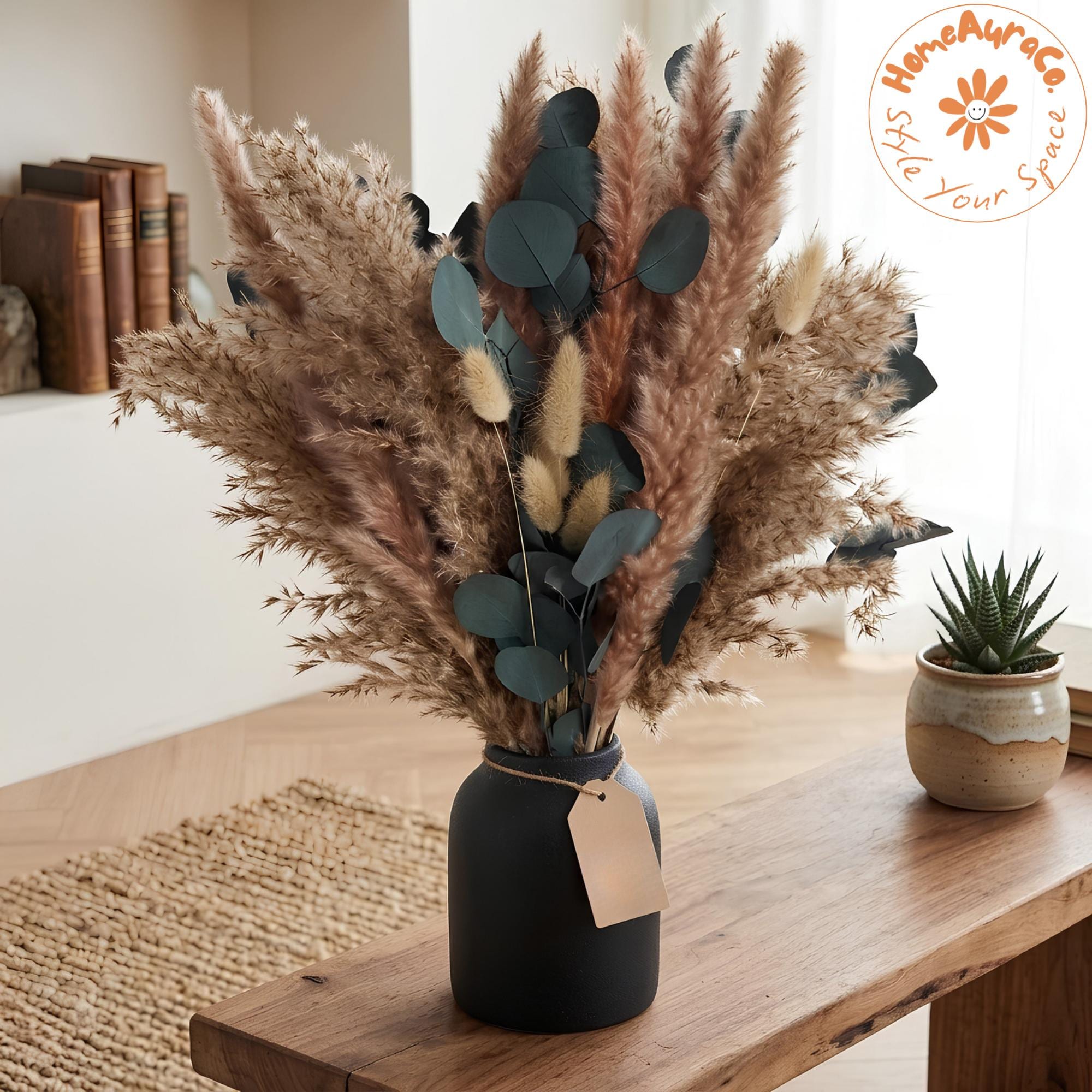 Trockene zweige vase