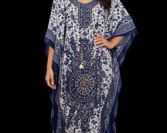 Loose Comfortable Maxi Kaftan for Everyday Wear