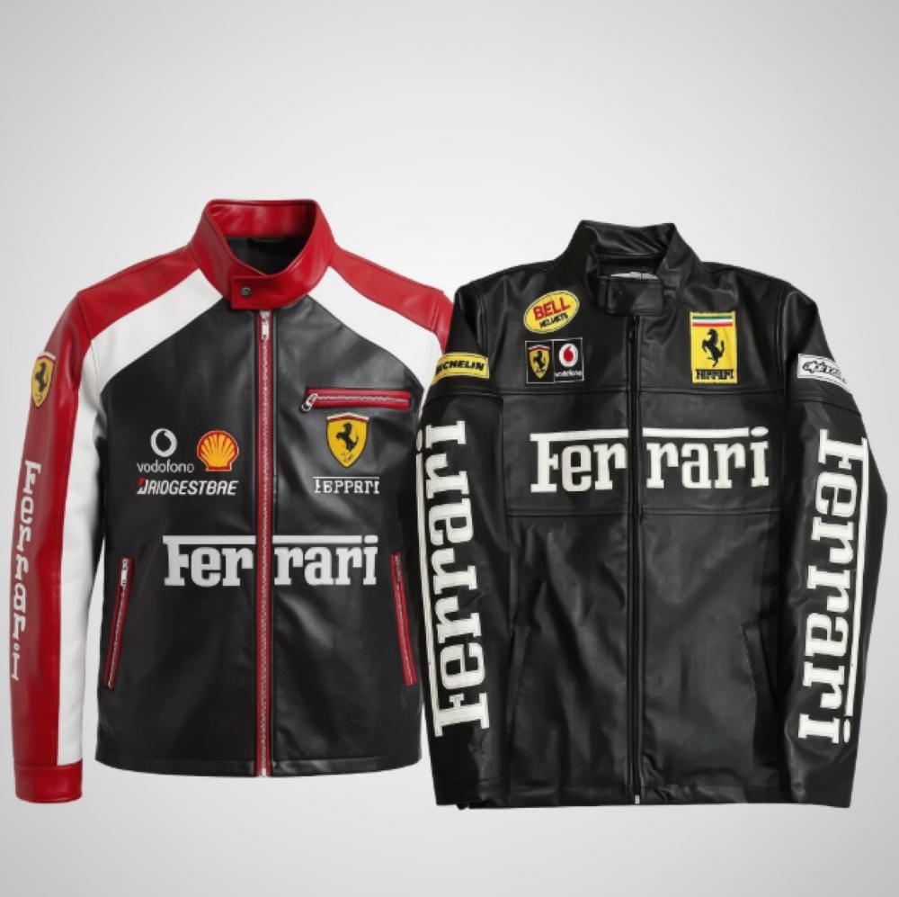 Ferrari jacket leather - Etsy 日本