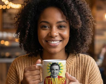 Mister Rogers Pride Graphic Mug: WTMMRP Kindness Coffee Cup – Nostalgic Gift