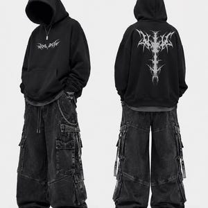 Cyber Grunge Hoodie - Etsy
