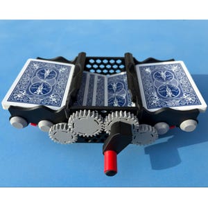 card shuffler with sleeves Amazon.com : BIFTU Automatic Card Shuffler with Dual Modes, Rechargeable  1-2 Deck Card Shuffle Machine, Low Noise Operation Card Shuffler for Poker,  UNO, Blackjack, Skip-Bo, Phase 10 : Toys & Games main image 1