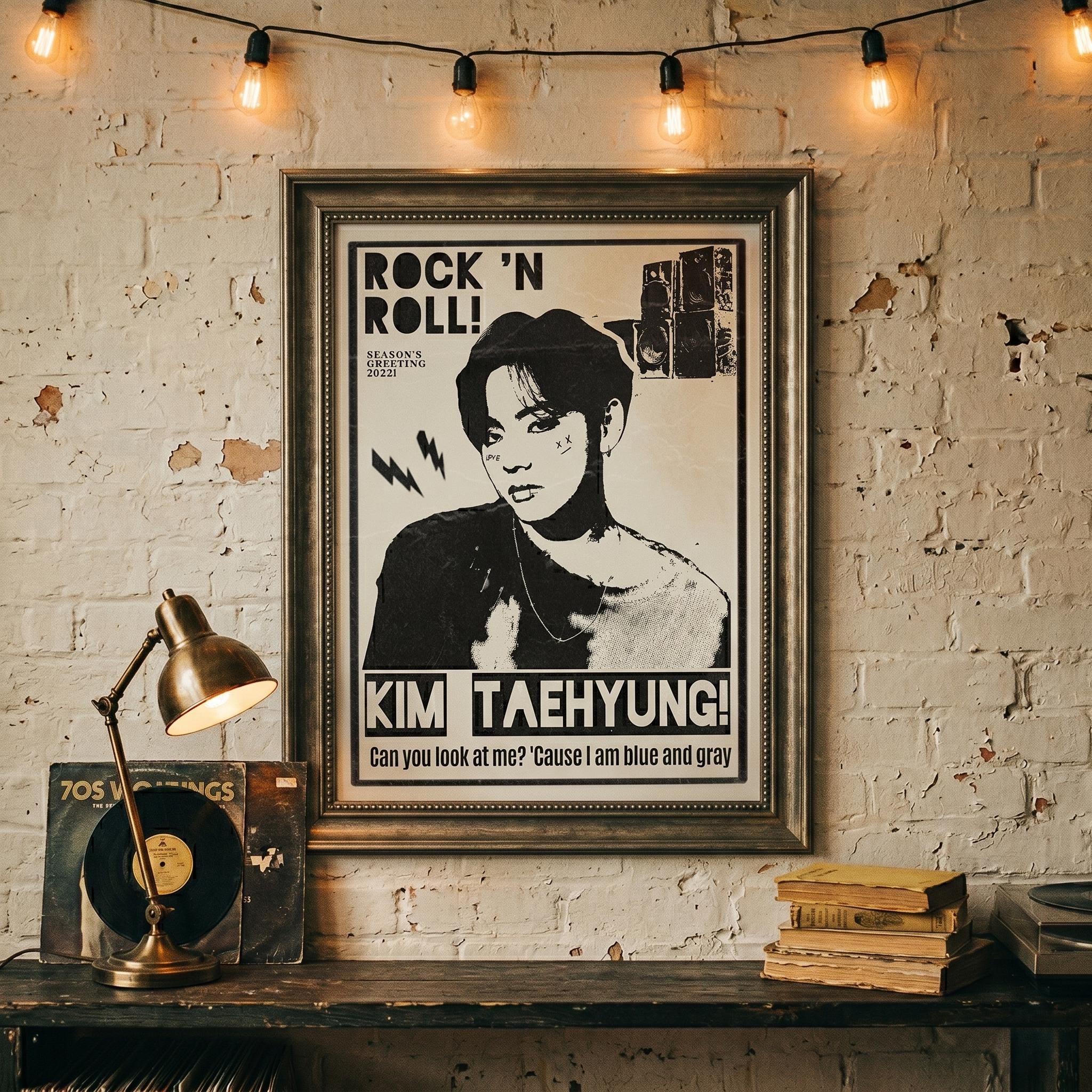 Bts V Taehyung Poster - Etsy